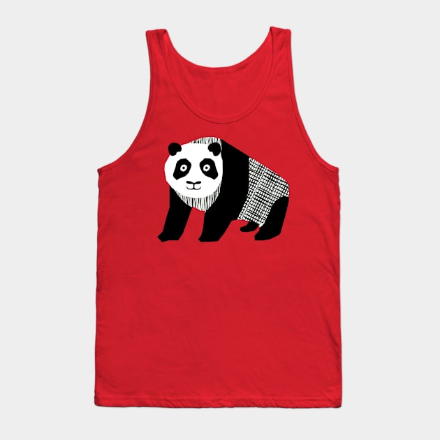 Panda Tank Top by wacka